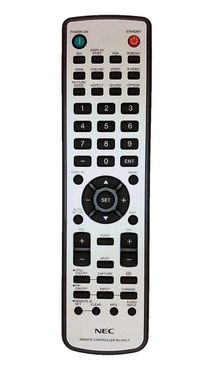 NEC RU-M117 Remote for P401 / V552 / V652